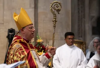 Bishop of Oxford lays down the Pastoral Staff and reveals L-plates