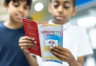 Spaghetti Map will encourage children to hunt for city artworks